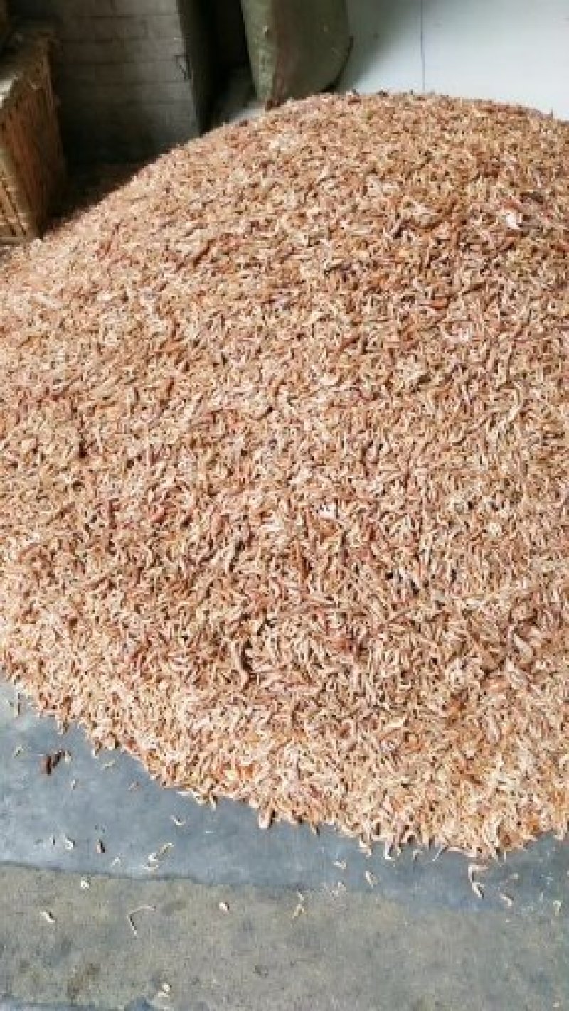 淡水河虾青虾晒干河虾3一4公分颜色一般
