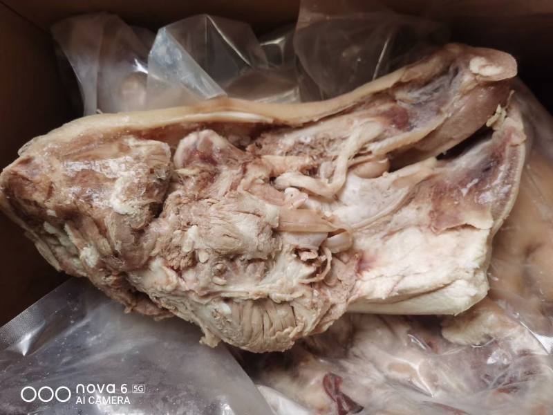 白水全熟猪头肉，带核桃带拱嘴