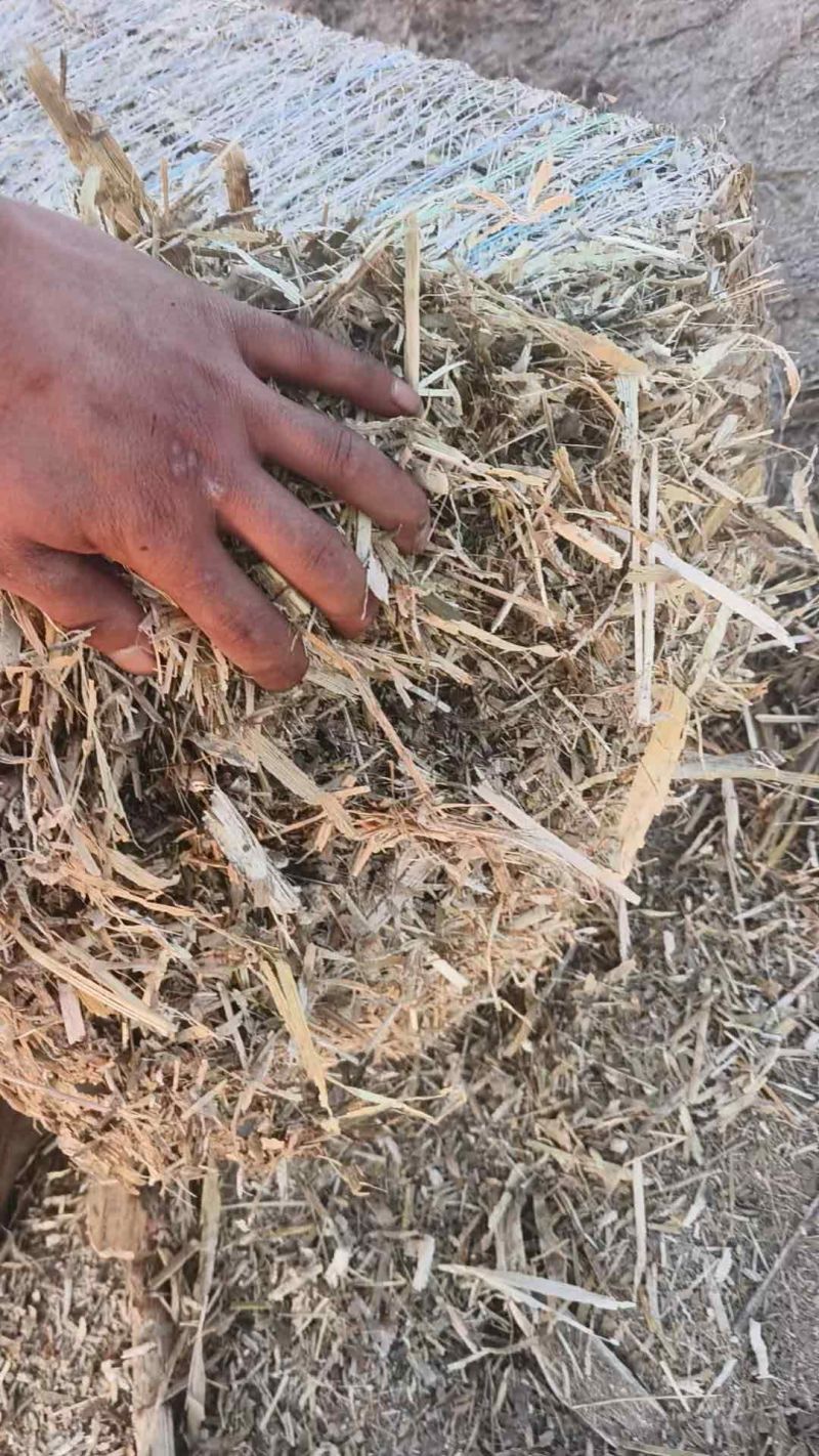 玉米秸秆揉丝网包