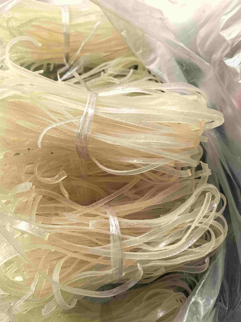 ***无污染手工制作红薯粉条
