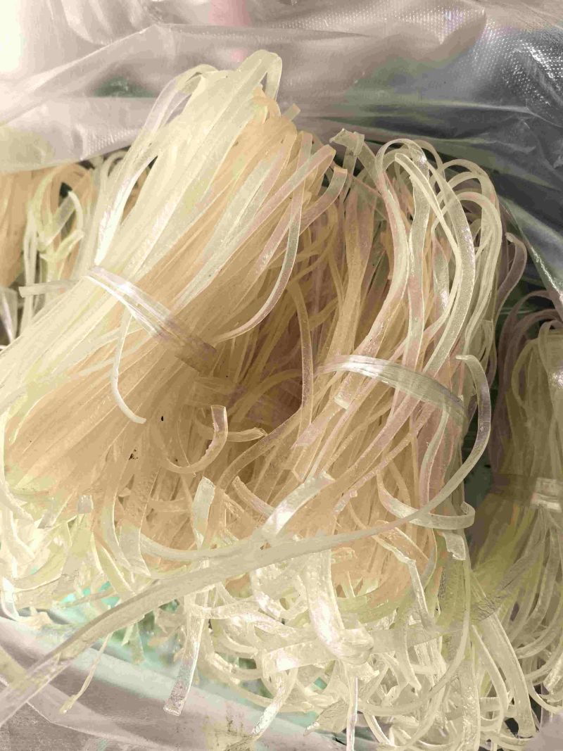 ***无污染手工制作红薯粉条
