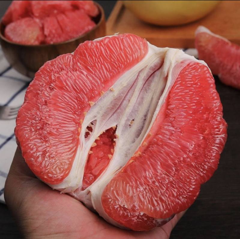 核心产区红心柚三红柚红肉蜜柚新鲜水果当季时令