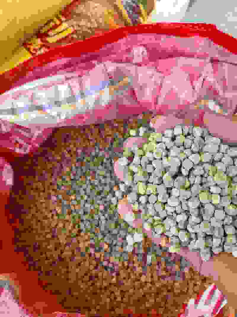 干豌豆粒