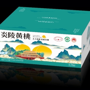 正宗炎陵黄桃，专业供应链，电商代发。一件也发货