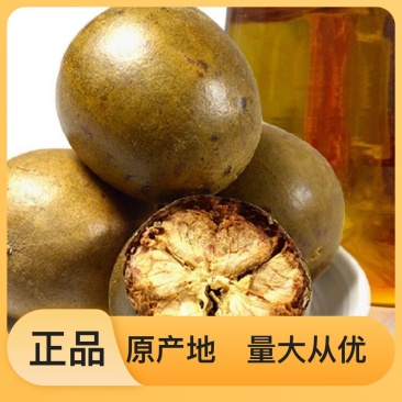 广西桂林风味罗汉果泡水罗汉果干果低温烘干罗汉果批发工厂
