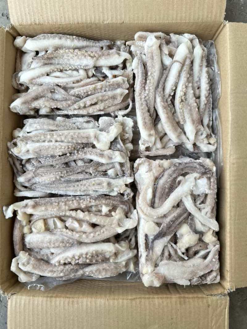 干冰小板鱿鱼须（二本足），出成高，口感脆，400克*10包，