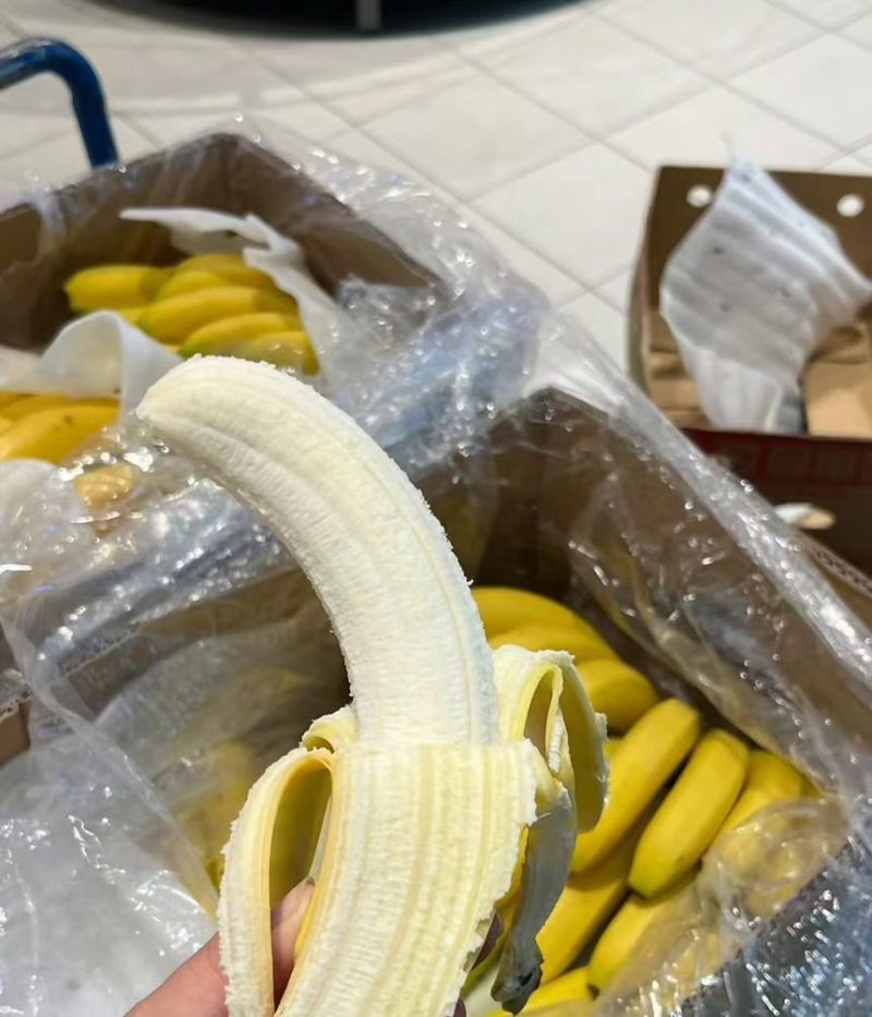 精品，精品，精品，香蕉的特写，现加工出库，精品二黄蕉，