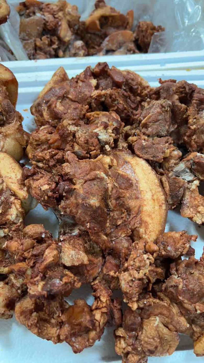 【熟食猪肉】全熟带皮核桃肉（卤香味十足带核桃肉带猪脸）