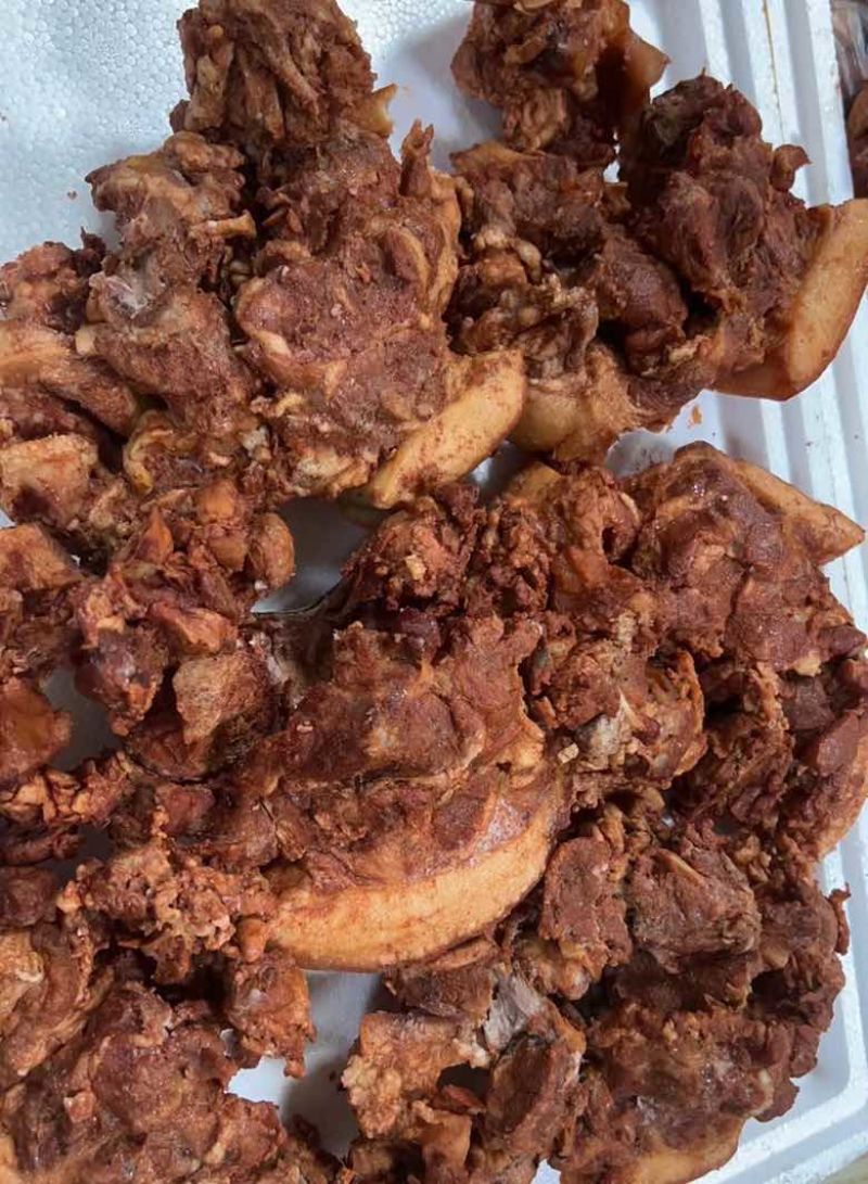 【熟食猪肉】全熟带皮核桃肉（卤香味十足带核桃肉带猪脸）
