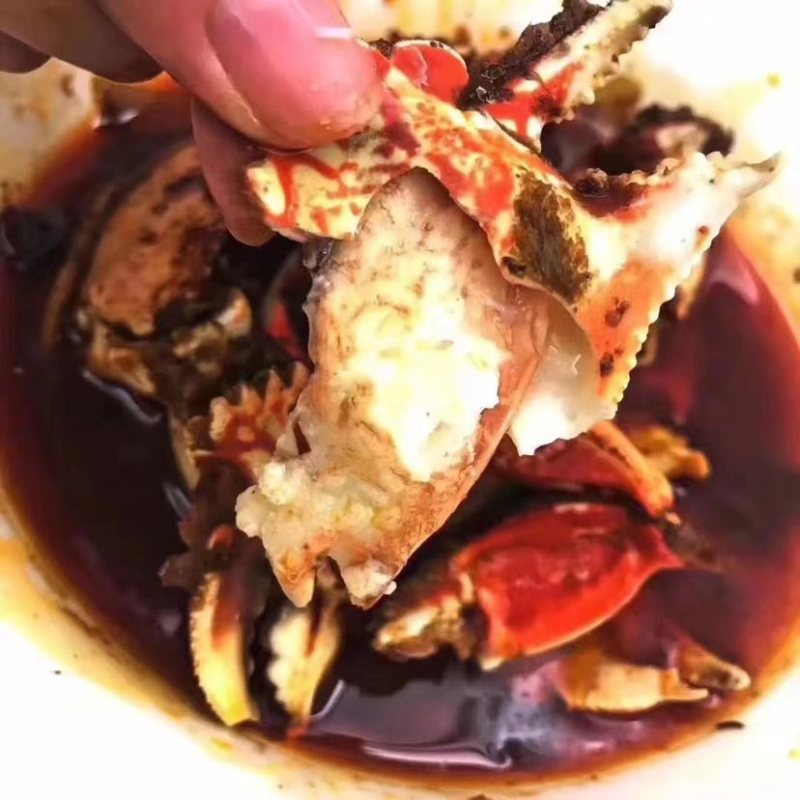 新鲜面包蟹钳肉特大蟹脚鲜活冷冻元宝蟹虎纹腿肉椰子蟹梭子蟹海鲜