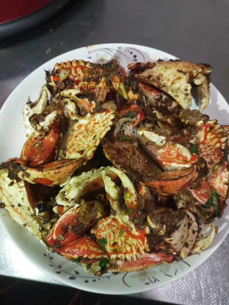 新鲜面包蟹钳肉特大蟹脚鲜活冷冻元宝蟹虎纹腿肉椰子蟹梭子蟹海鲜