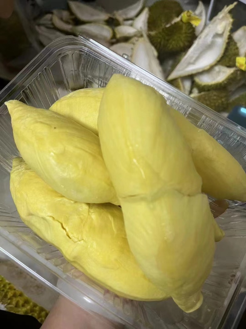 海南金枕榴莲皮薄肉厚核小口感软糯香甜