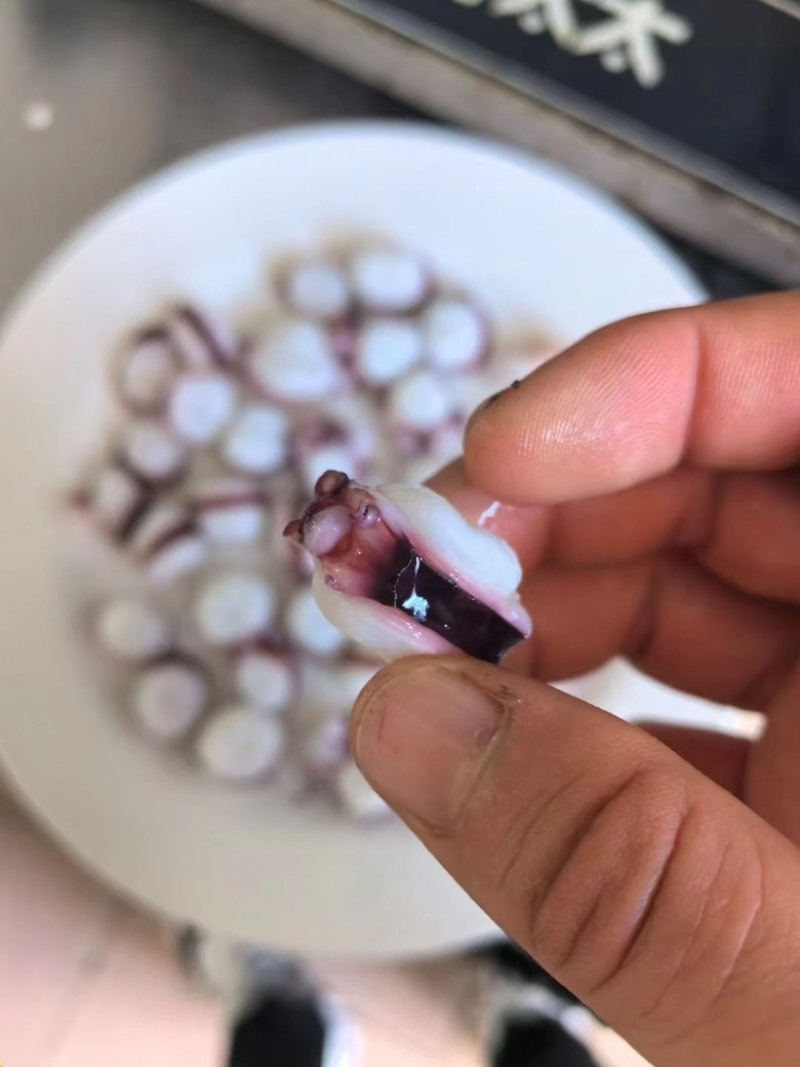 章鱼片章鱼丁章鱼足捞汁食材章鱼足章鱼丁足粒