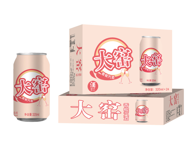 大窑汽酒。新品发布一区一代。超低度不醉人。只为好口感。