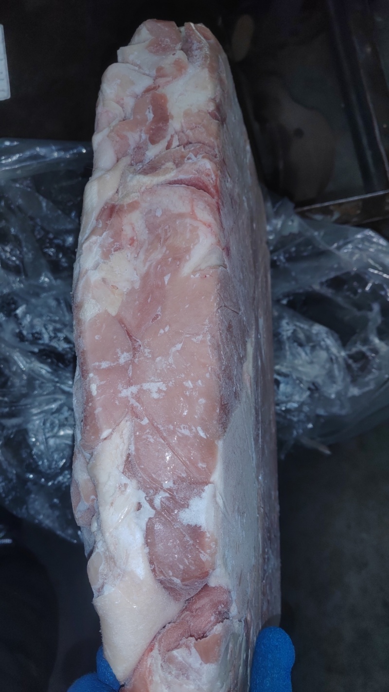 带皮后上肉