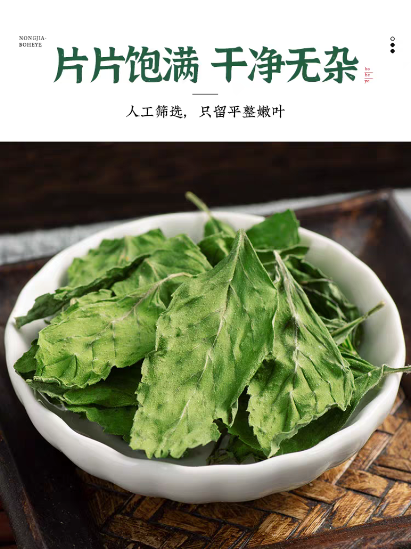 薄荷叶中药材自然晾晒新货批发零售量大从优