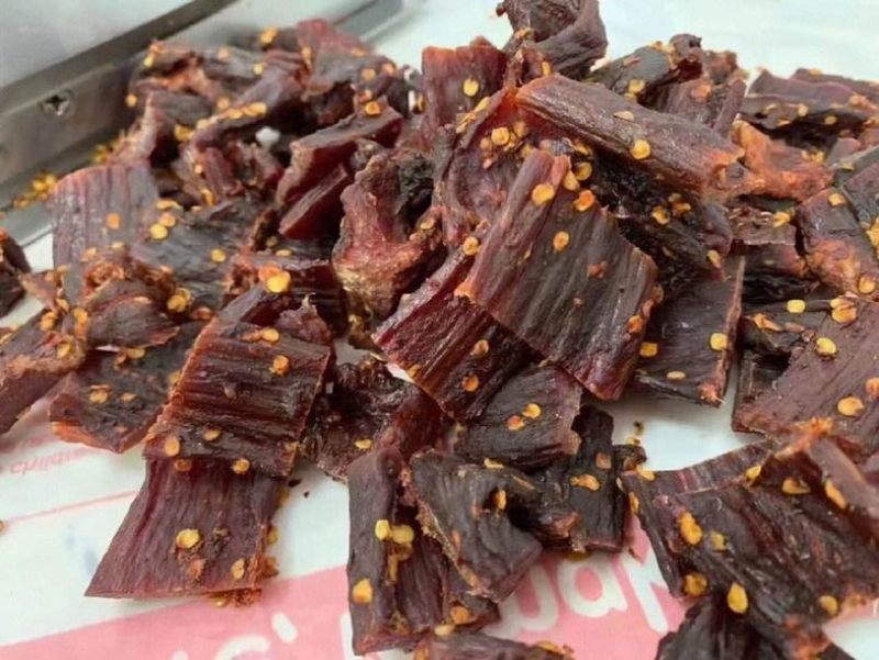 麻辣风干肉，麻辣鲜香，跑地摊，展会，景区热门产品