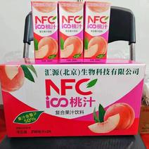 汇源果汁橙汁桃汁双柚汁饮料饮品生产厂家250mlX24