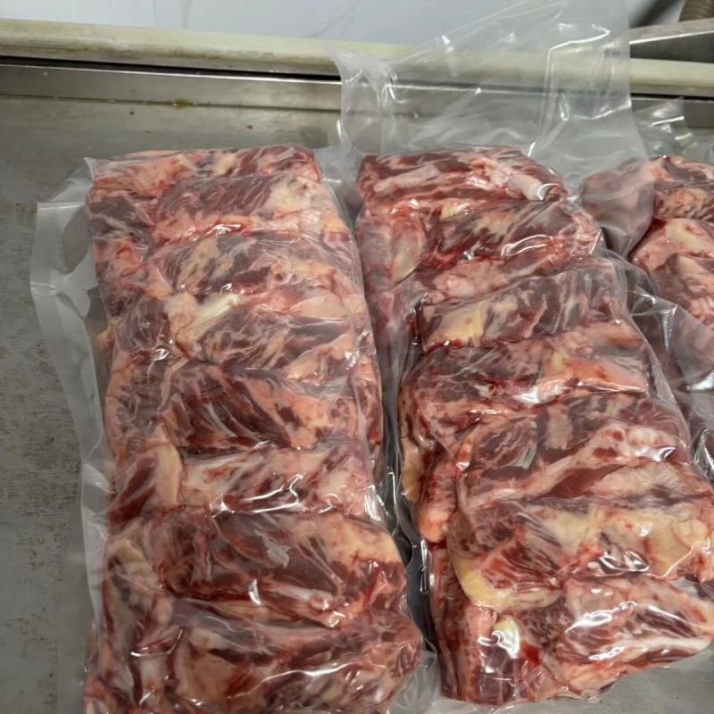 牛肋条肉烧烤炖卤食材新鲜冷冻天然无调理牛腹肉条整箱批发商用
