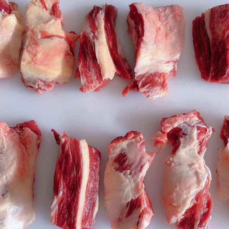 牛肋条肉烧烤炖卤食材新鲜冷冻天然无调理牛腹肉条整箱批发商用