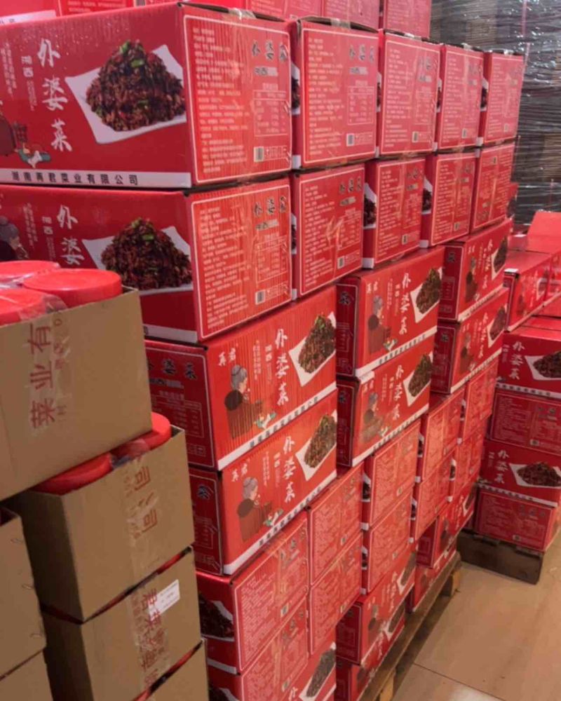 【外婆菜】250克袋装下饭菜厂家直销