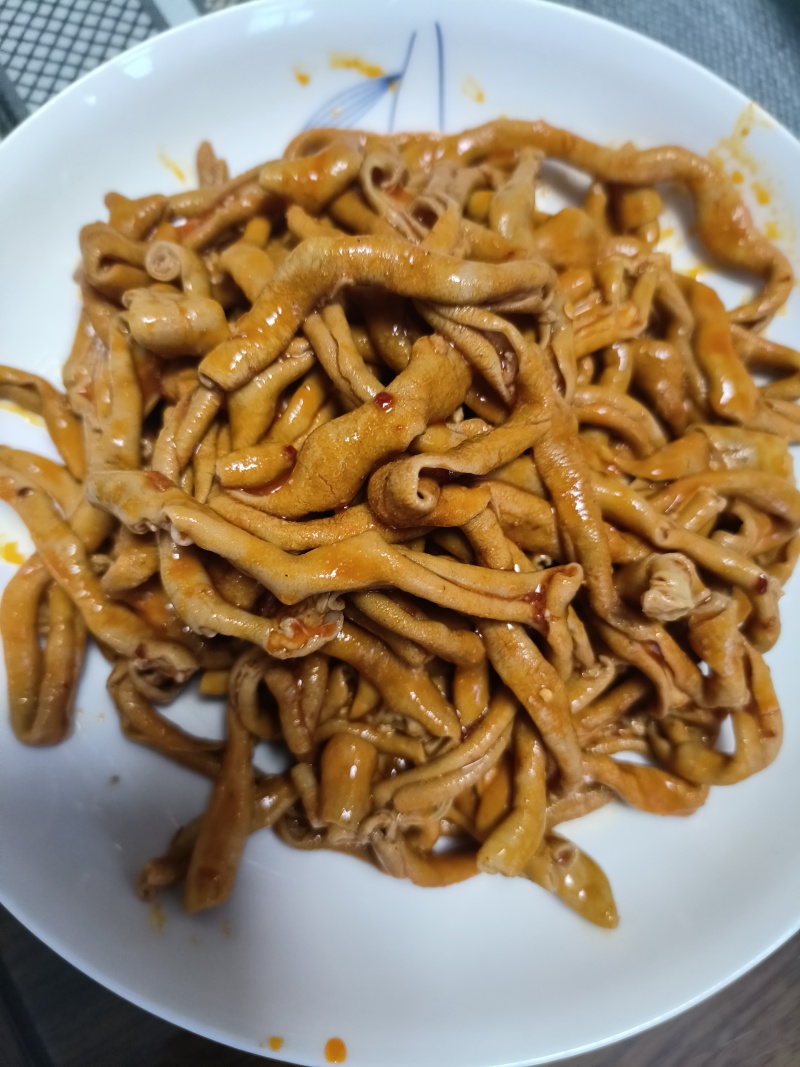 红油鸭肠，250克