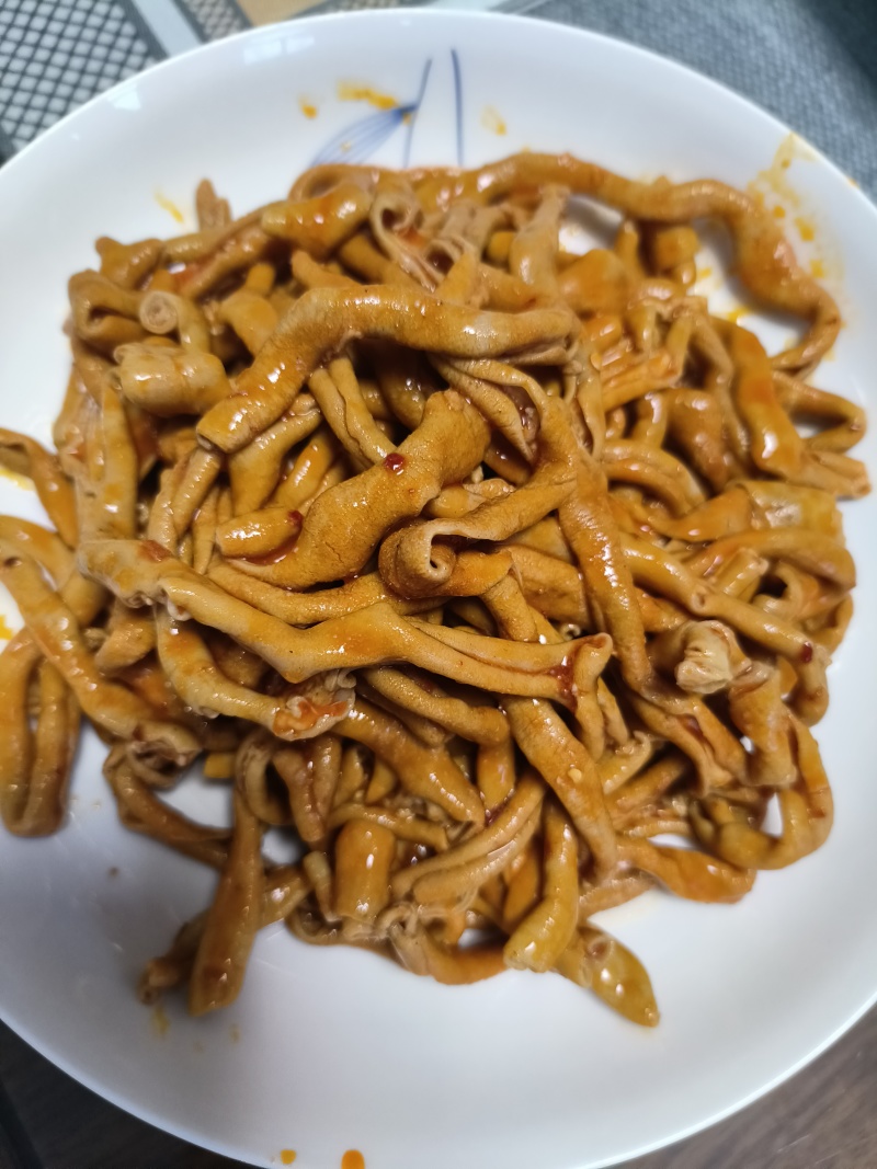 红油鸭肠，250克