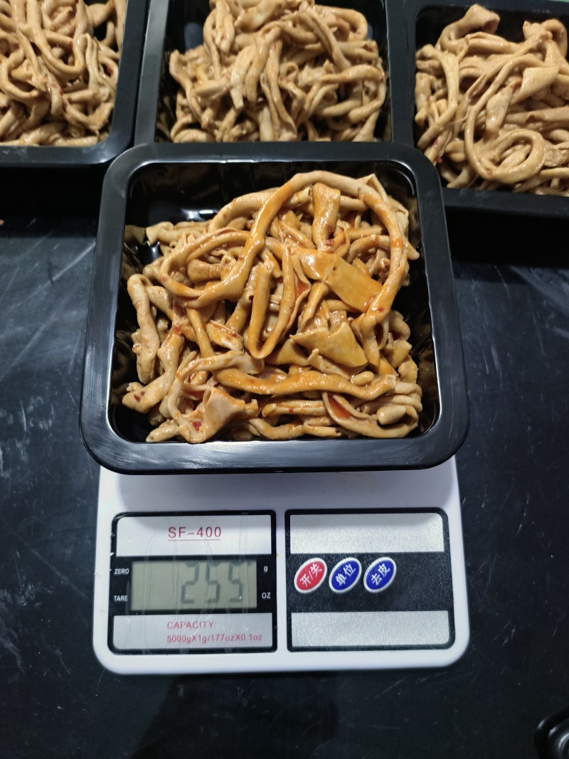 红油鸭肠，250克