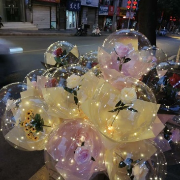发光玩具气球，好卖特别好卖，适合广场公园夜市