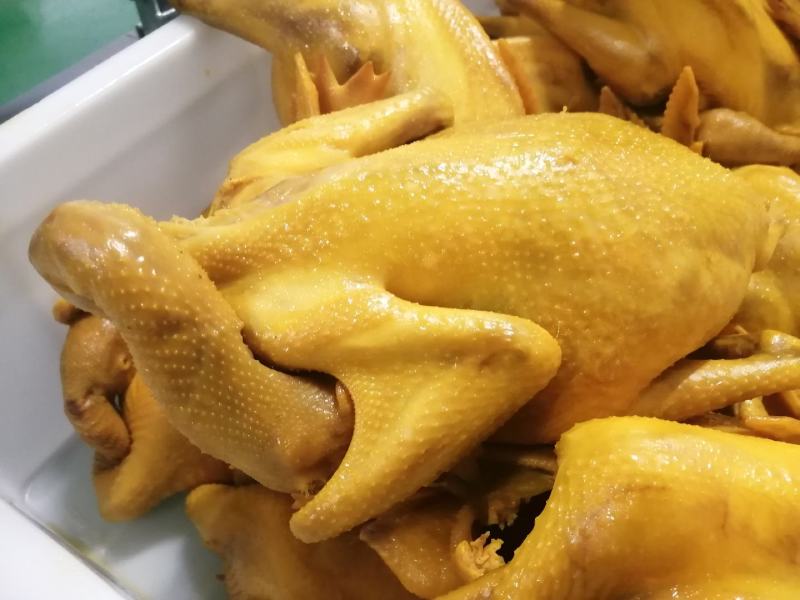 脆皮盐焗鸡规格0.7-0.9