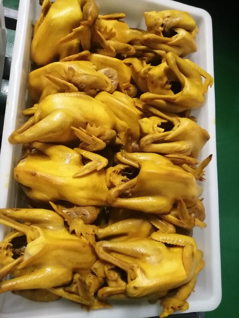脆皮盐焗鸡规格0.7-0.9