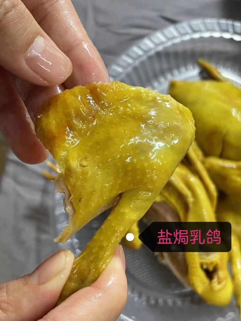 盐焗鸡盐焗乳鸽