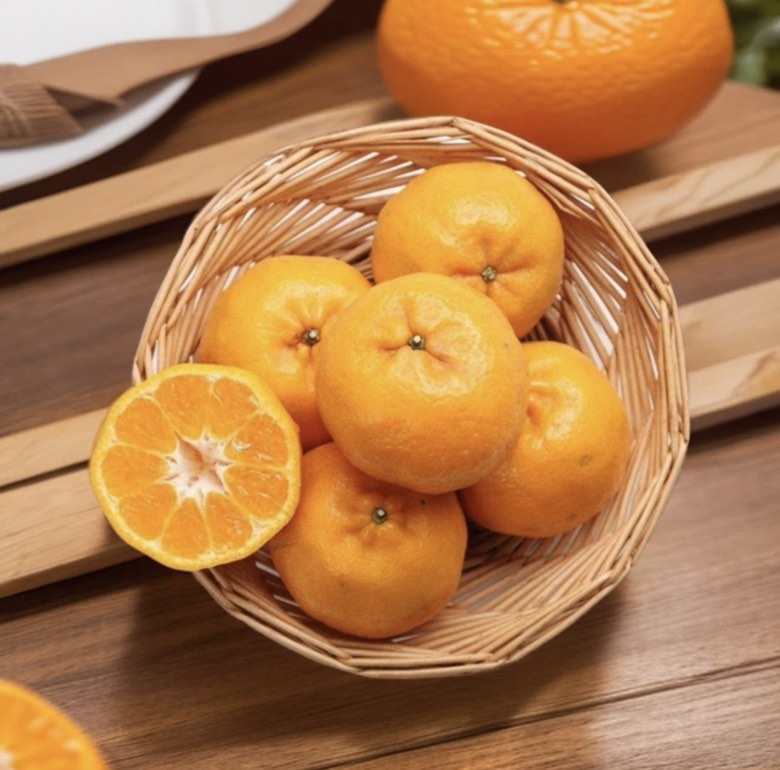 春见粑粑柑外观特写