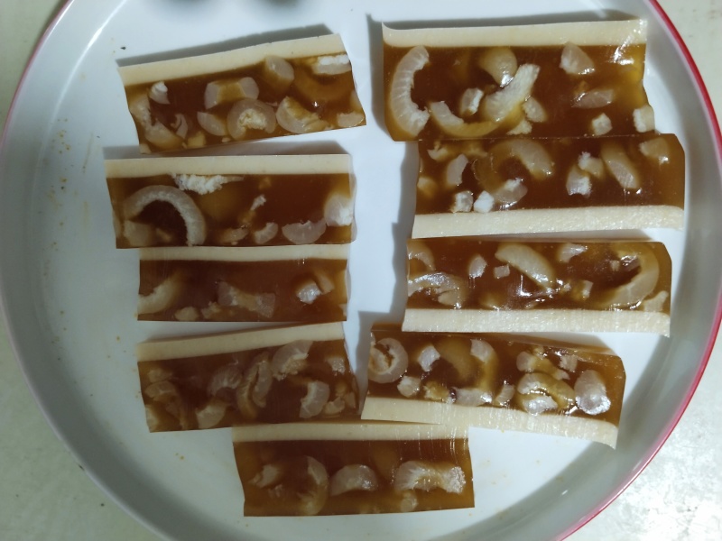 豆皮冻凉拌菜专用