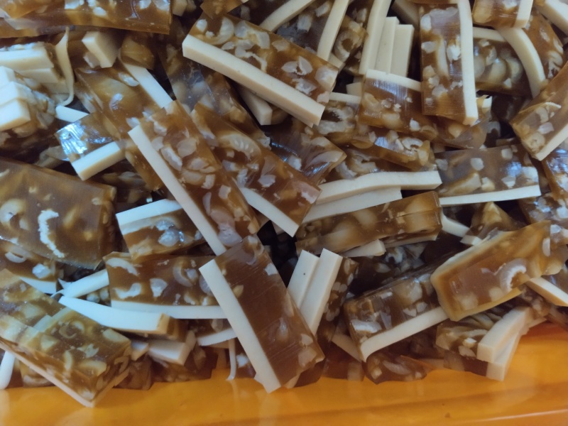 豆皮冻凉拌菜专用