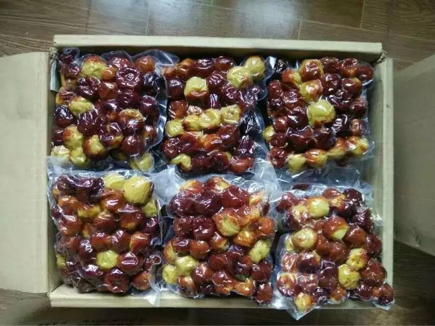 干冬枣包装与实物展示图