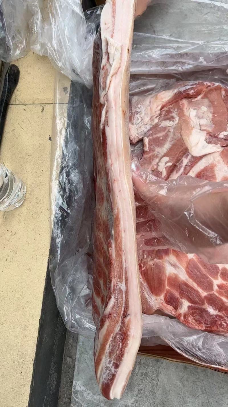 带皮大五花，10kg，2片左右+1片添称，24年7月