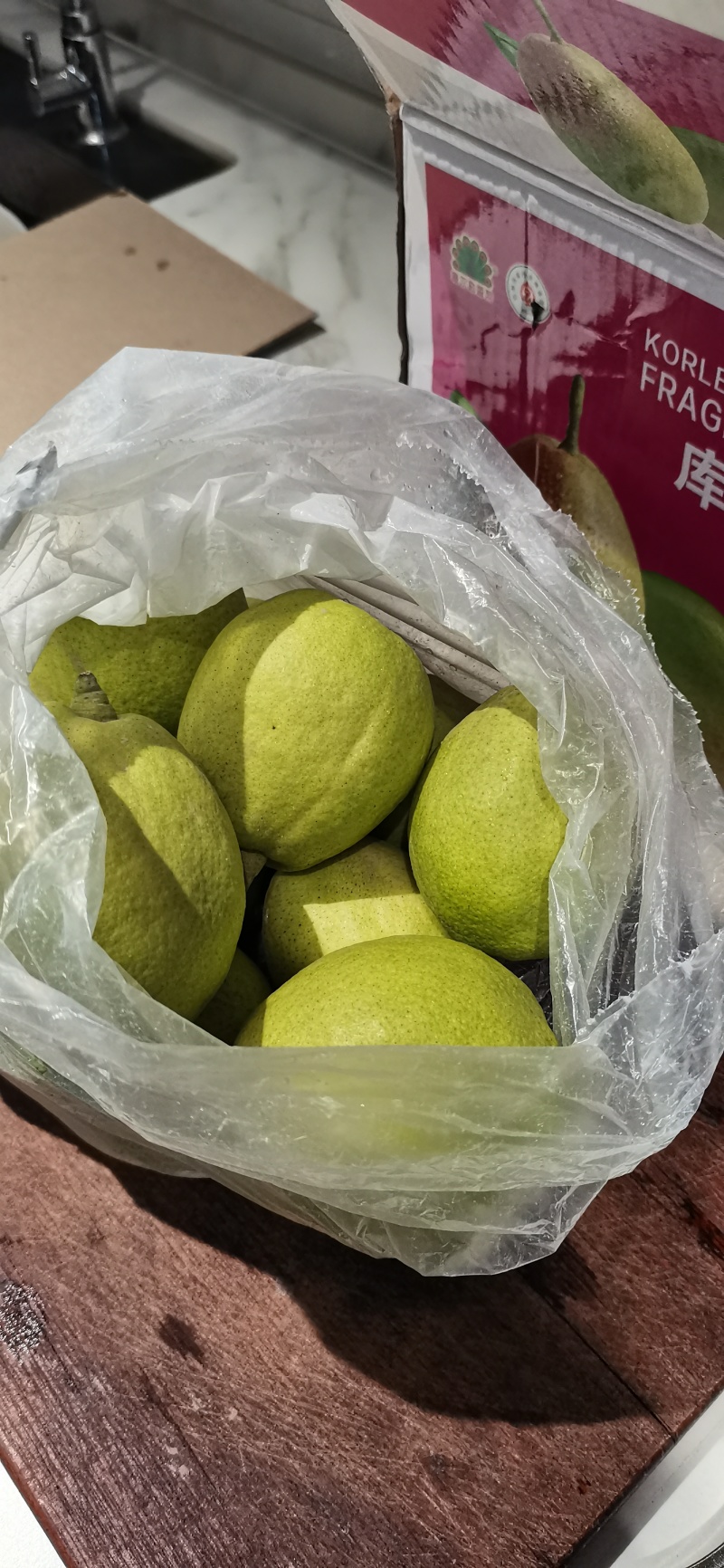 新疆库尔勒香梨直发全国包邮品质保障自家果园