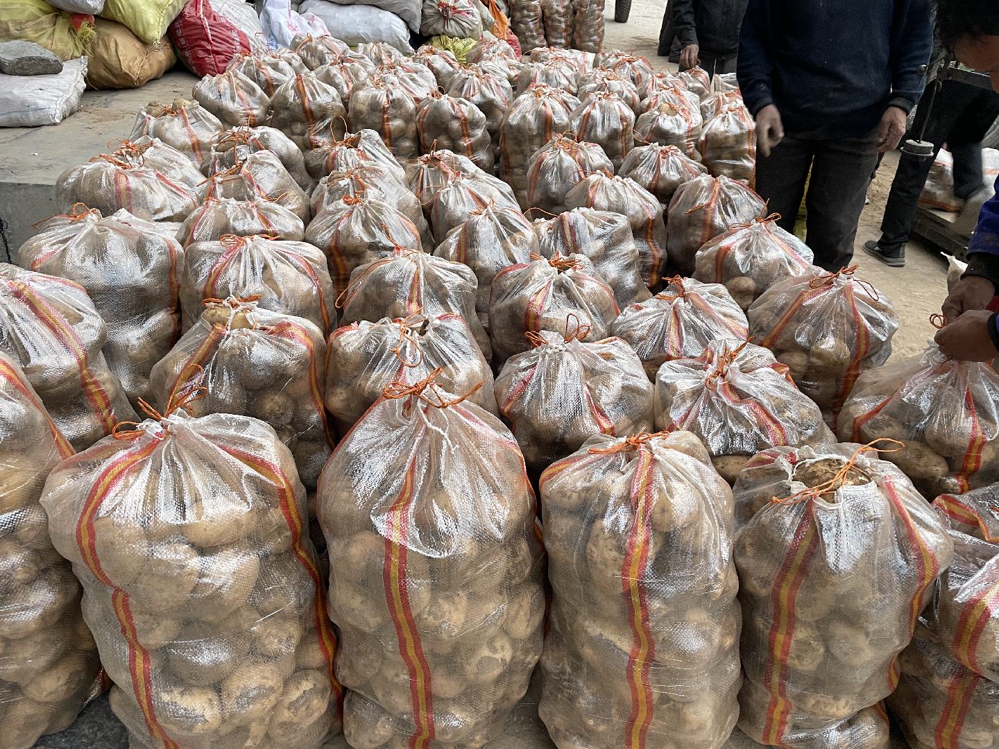 消费者阅读产品标签的场景图