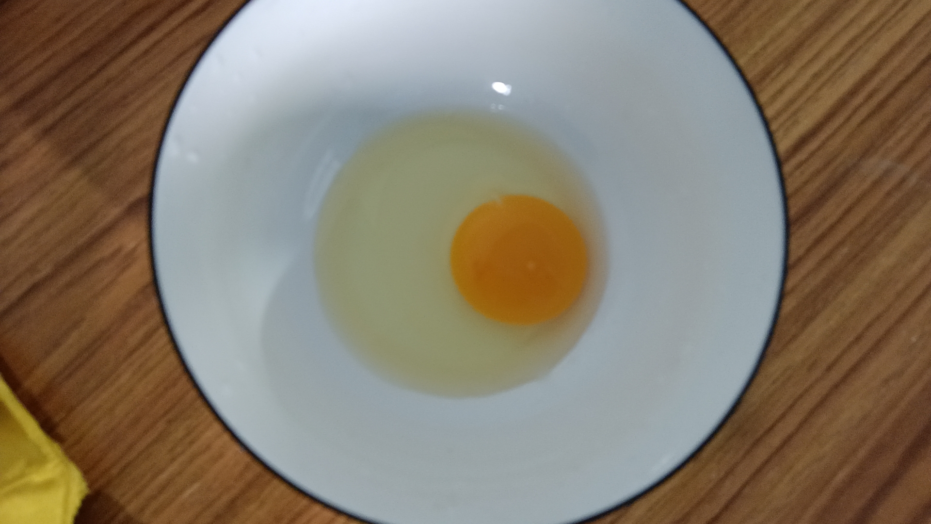 微波炉蒸蛋食材准备