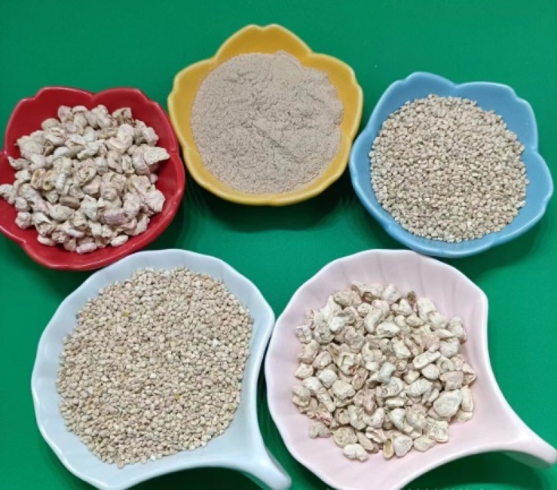 抛光玉米芯颗粒除尘抛光用于香包填充仓鼠垫料等玉米芯