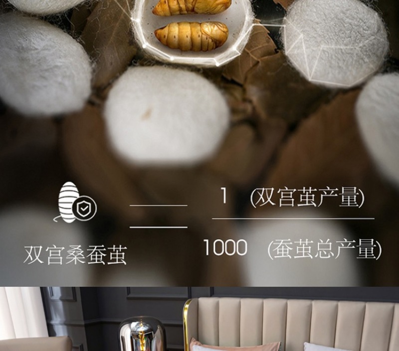 蚕丝被被子被芯各种尺寸和重量