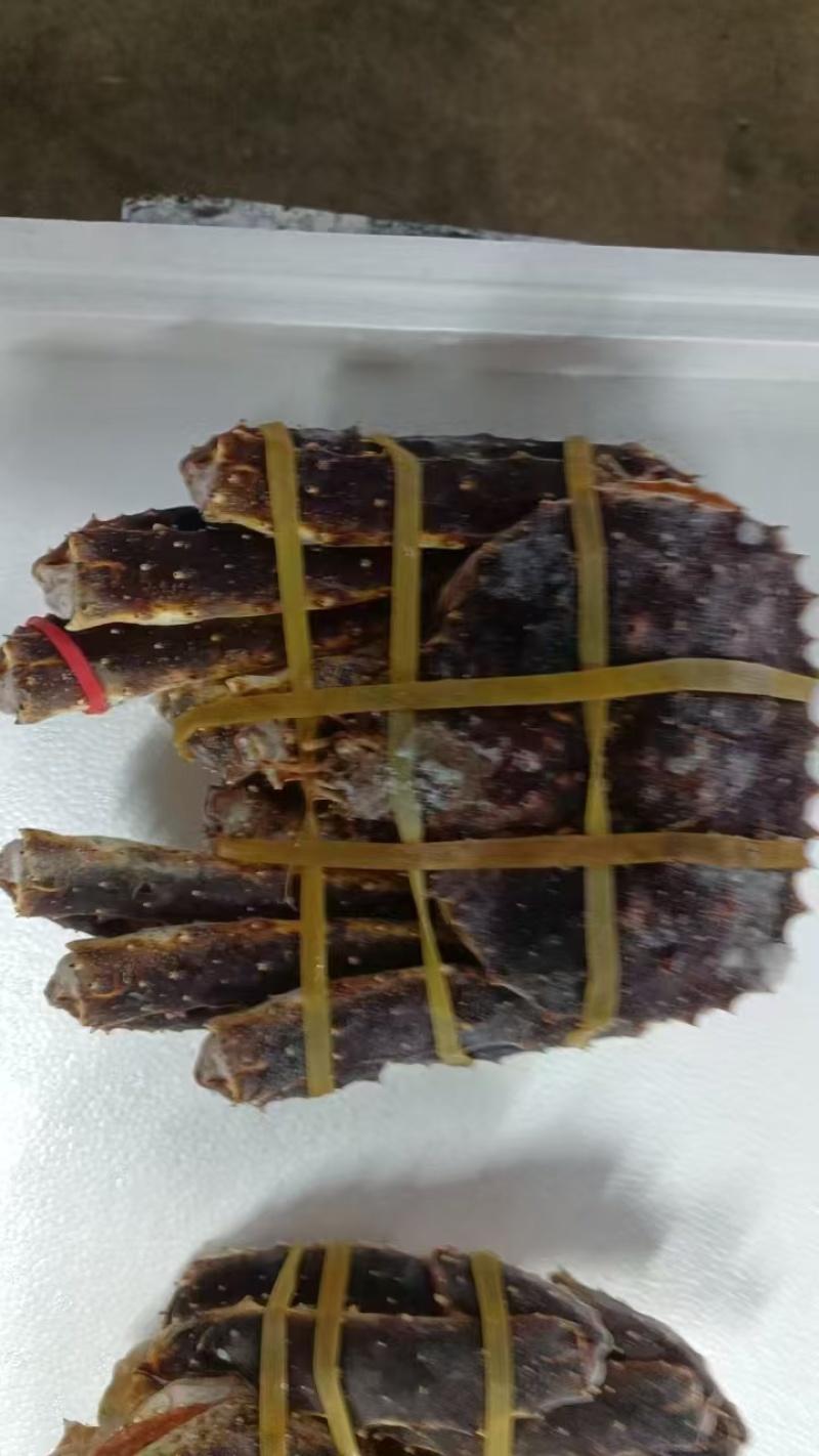 活冻帝王蟹，高品质，蒸出来跟活一样