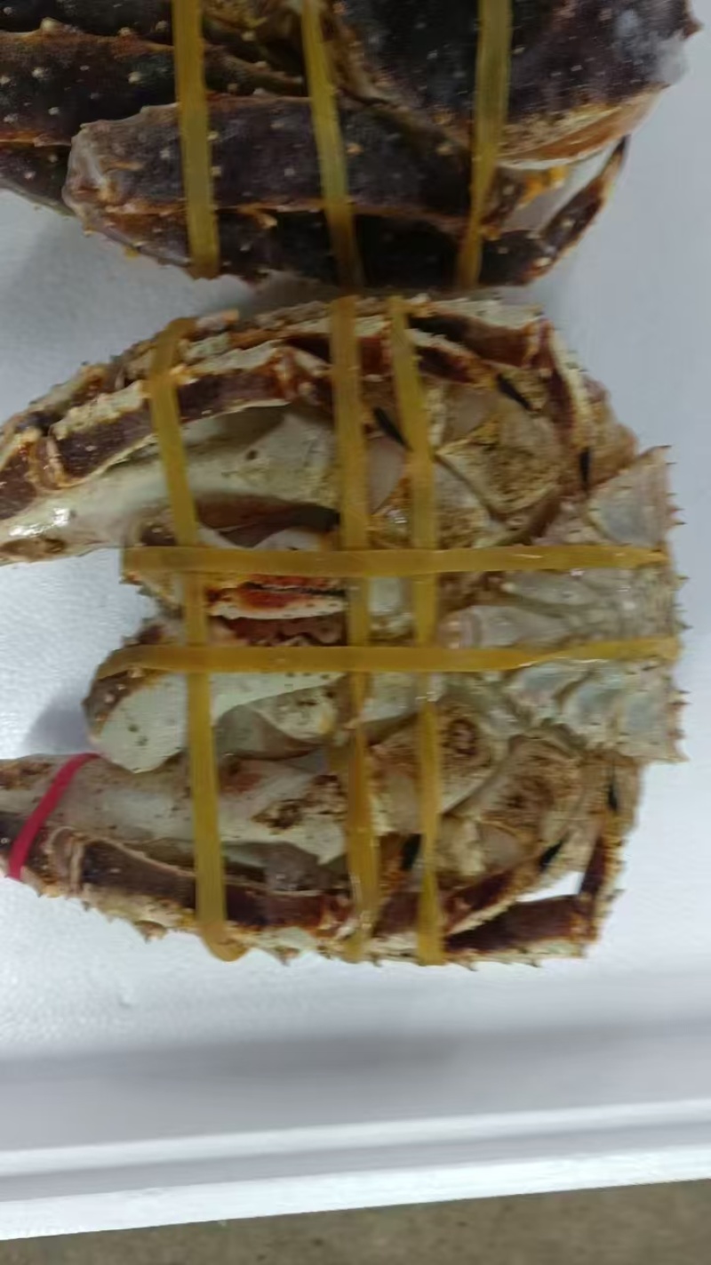 活冻帝王蟹，高品质，蒸出来跟活一样