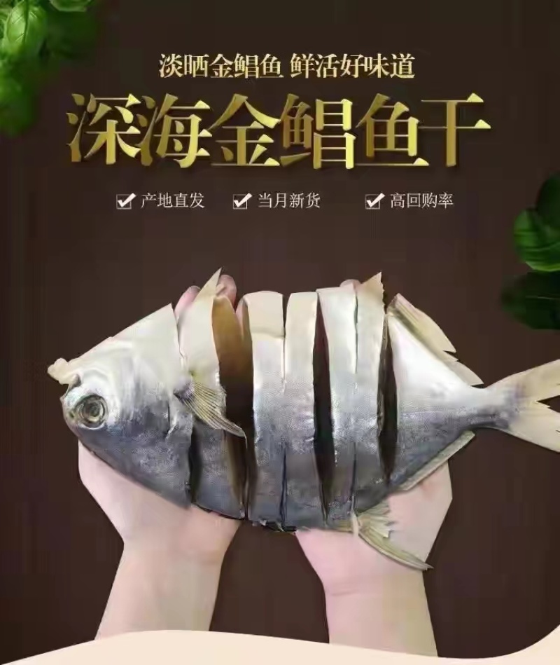 湛江特产金鲳鱼