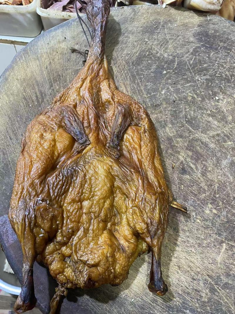 湖南手工烟熏腊鸭