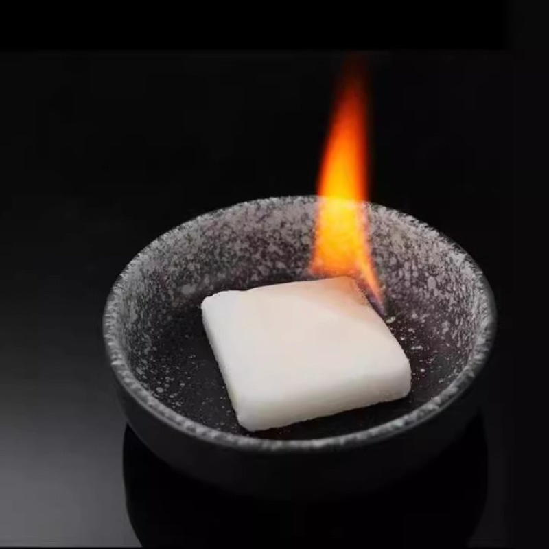 方块固体蜡酒精块固态酒精引火块生火家用烤鱼炉商用酒店工厂批发