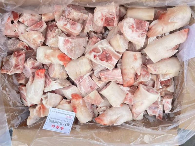 全蹄块猪蹄大量有货欢迎咨询实地看货洽谈合作