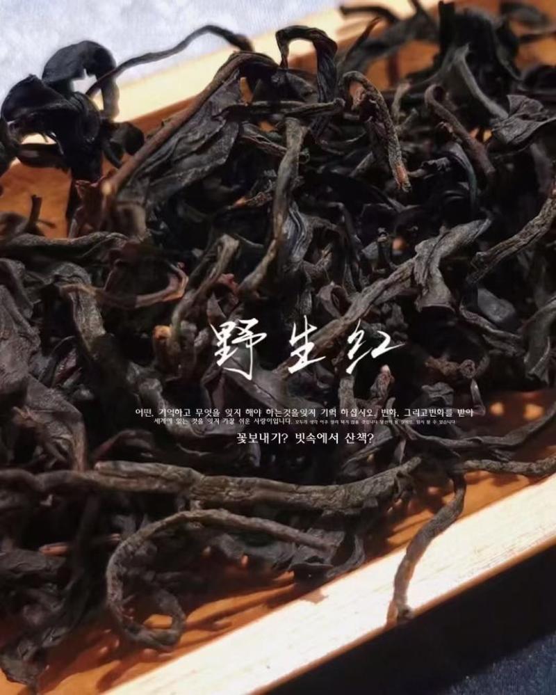 云南野生古树滇红