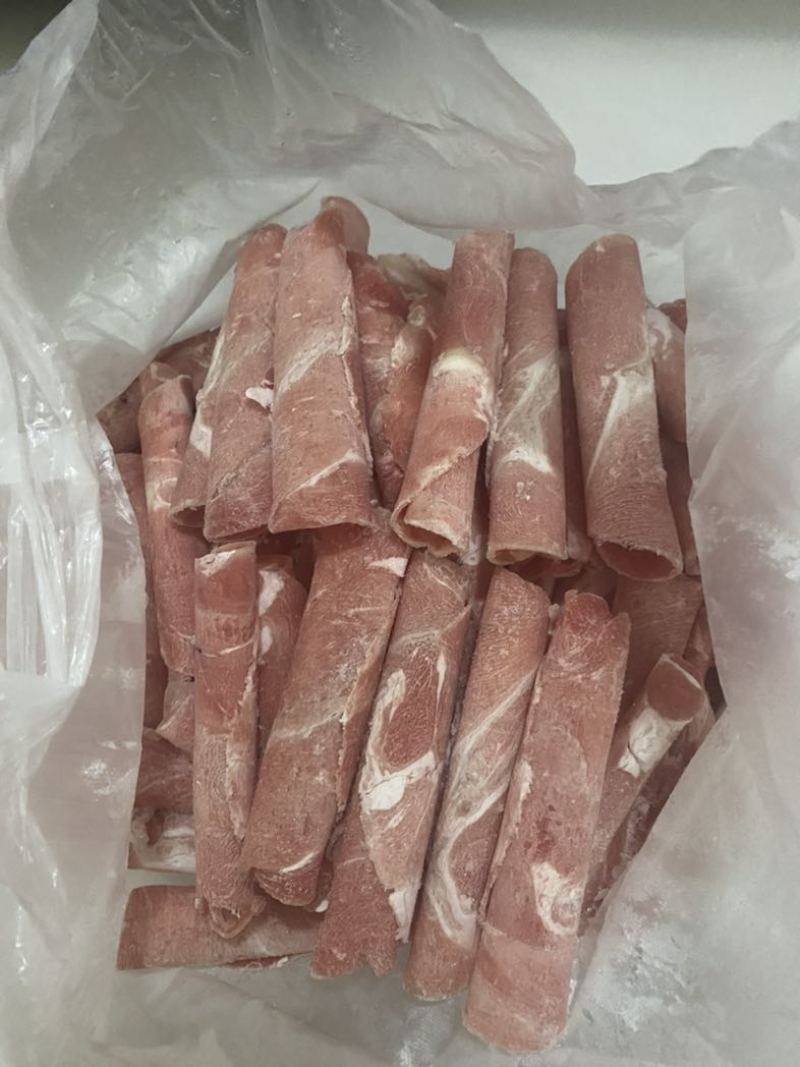 【精品】纯干无调理羔羊肉卷，精品羊肉卷厂家直发